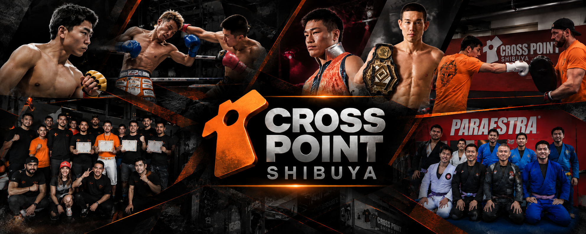 Cross Point Shibuya fighters, coaches and members